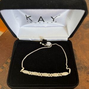Kay Jewelers Lab Diamond Bolo Bracelet